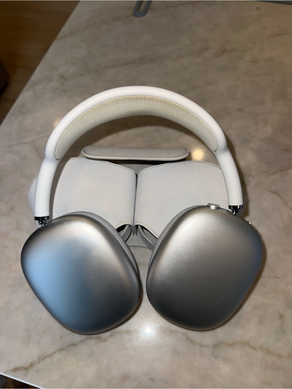 Wireless Over-Ear Headphones - Silver/White